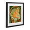 Stupell Industries Cat In Rattan Chair Framed Print Under Glass, design by Walker Noble